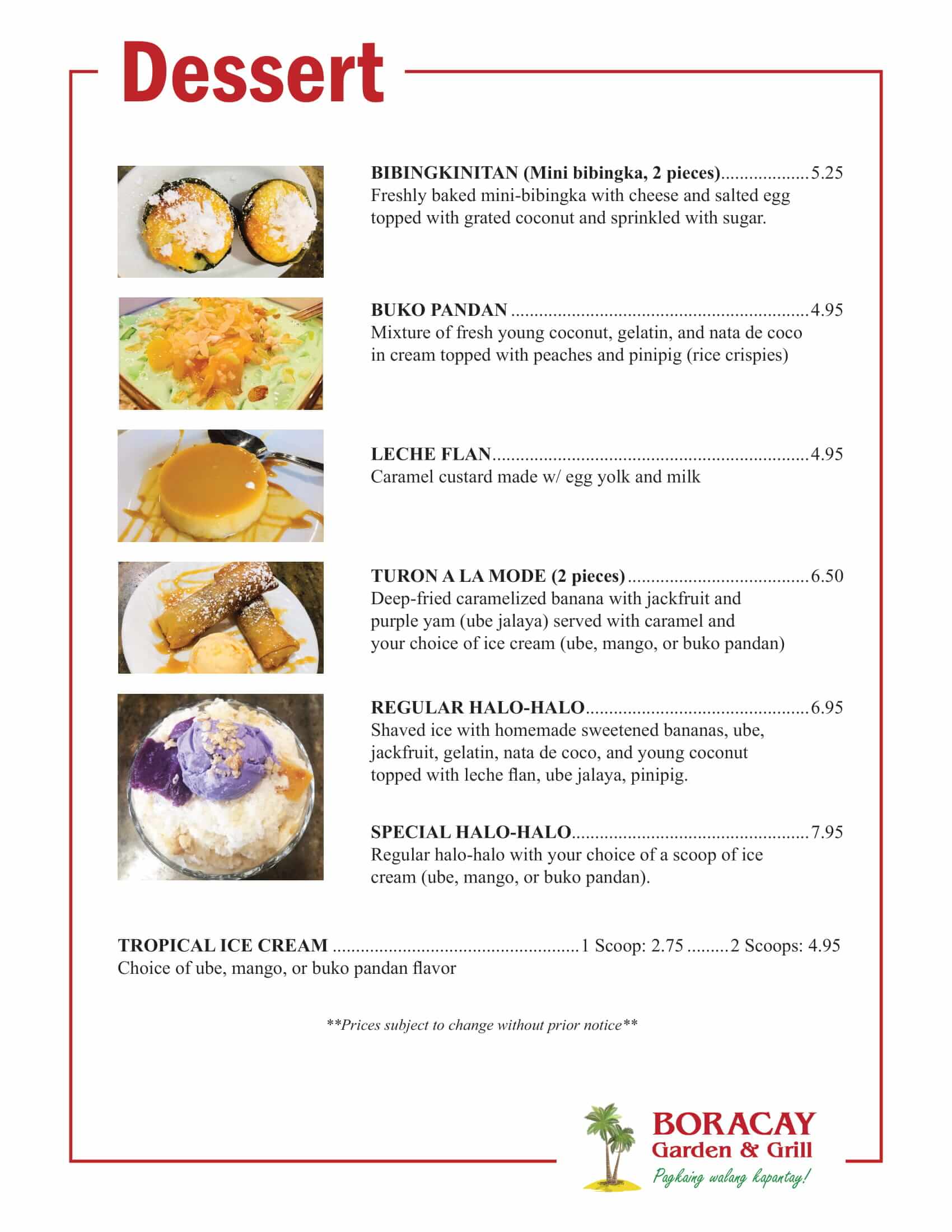 Boracay Garden & Grill South San Francisco CA